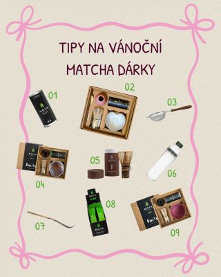 Tipy na vánoční MATCHA dárky jsou tady. 🎄🍵 Hledáš drobnou pozornost nebo pořádný matcha rituál v krabičce? Tenhle průvodce...